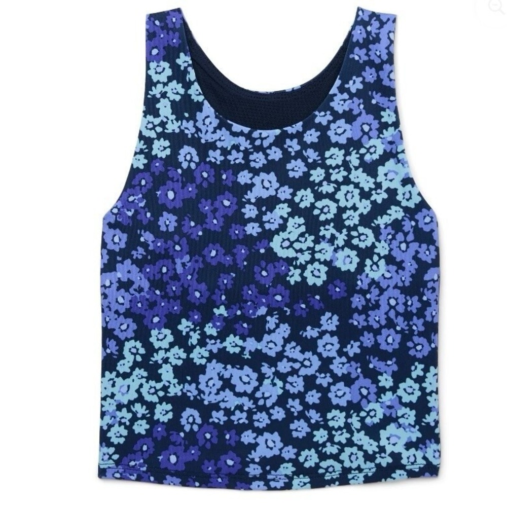 Athletic Works Girls Active Longline Bra Top Large Plus 10-12 New with Tags Soft